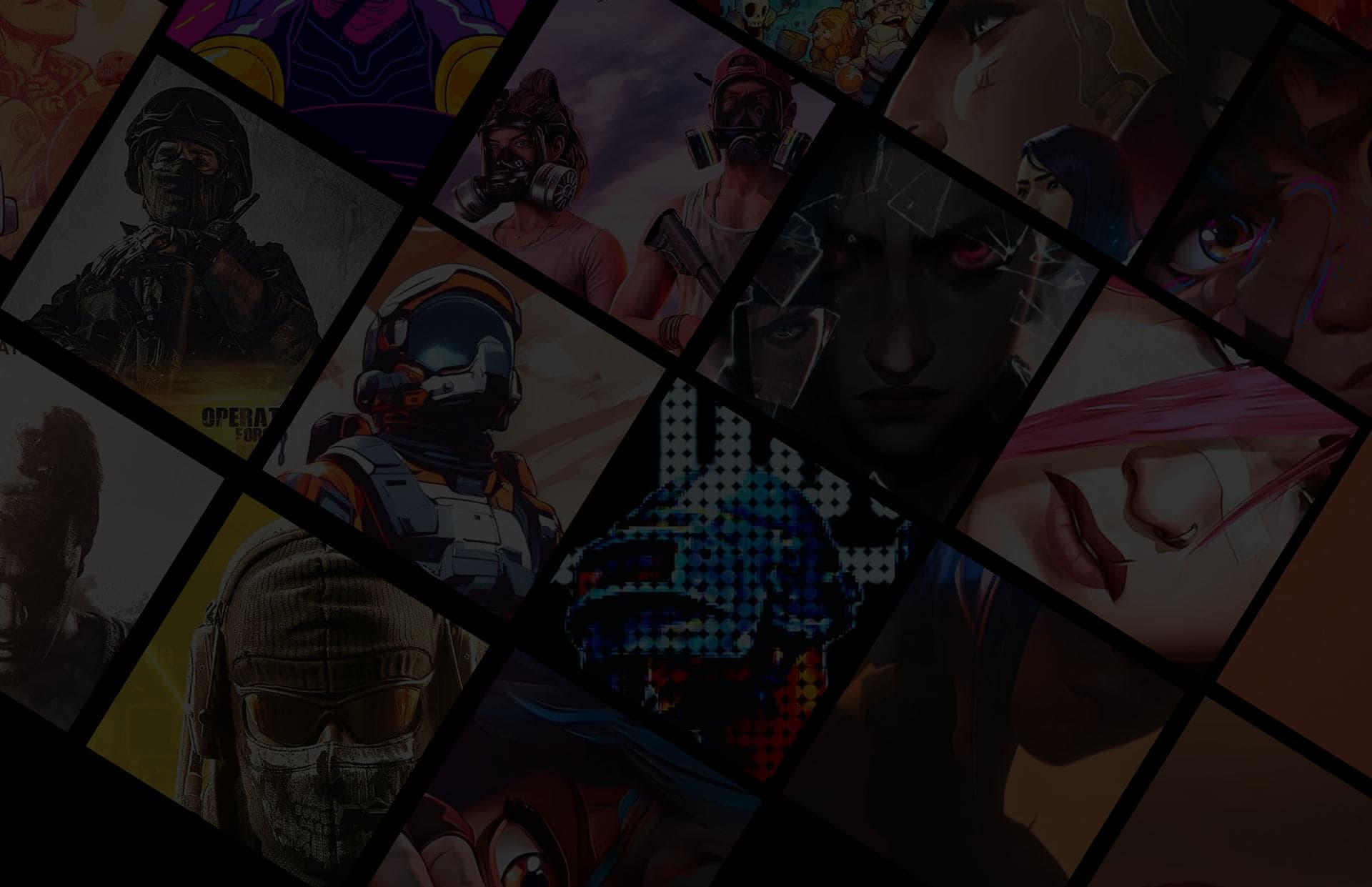 NERV gaming arena background